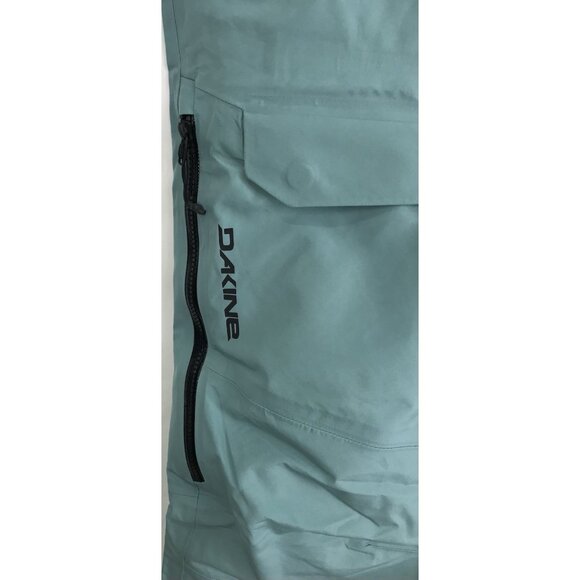 Dakine Bib Pants Womens Size Medium Stoker 3L Gore-Tex Carve Blue Snowboard Ski - Picture 2 of 14